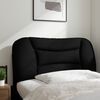vidaXL Headboard Cushion "Hvar" Black 90 cm Fabric