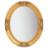 vidaXL Wall Mirror Baroque Style 50x60 cm Gold