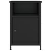 vidaXL Bedside Cabinets 2 pcs Black 40x42x60 cm Engineered Wood