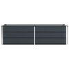 vidaXL Planter Anthracite 160 x 80 x 45 cm Steel