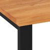 vidaXL Desk 120x45x75 cm Solid Wood Teak