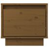 vidaXL Bedside Cabinets 2 pcs Honey Brown 35x34x32 cm Solid Wood Pine