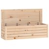 vidaXL Storage Box 109x36,5x33 cm Solid Wood Pine