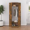 vidaXL Hallway Cabinets 2 pcs Smoked Oak Engineered Wood