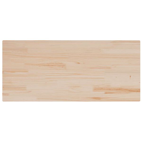 vidaXL Table Top 90x40x2.5 cm Rectangular Solid Wood Pine