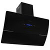 vidaXL Wall Mounted Range Hood Stainless Steel 756 m&sup3;/h 90 cm Black