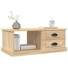 vidaXL Coffee Table Sonoma Oak 90x50x35 cm Engineered Wood
