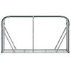 vidaXL Log Holder Green 180x45x100 cm Galvanised Steel
