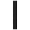 vidaXL Bookshelf Black Oak 60 x 24 x 176 cm Engineered Wood
