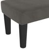 vidaXL Bench Dark Grey 70x30x30 cm Velvet