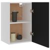 vidaXL Hanging Cabinet Lyon Black 39.5x31x60 cm Engineered Wood