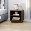 vidaXL Bedside Cabinets 2 pcs Honey Brown 40x34x40 cm Solid Wood Pine