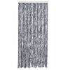 vidaXL Insect Curtain Silver 90x220 cm Chenille