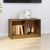 vidaXL TV Cabinet Honey Brown 70x33x42 cm Solid Pinewood