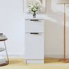 vidaXL Sideboard White 30x30x70 cm Engineered Wood