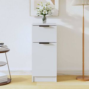 vidaXL Sideboard White 30x30x70 cm Engineered Wood