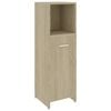 vidaXL Bathroom Cabinet | Sonoma oak | Engineered wood | Compact