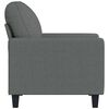 vidaXL Sofa Chair Dark Grey 60 cm Fabric