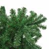 vidaXL Upside-down Artificial Pre-lit Christmas Tree Green 180 cm PVC