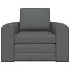 vidaXL Sofa Bed Dark Grey 98 x 71 x 83 cm Velvet