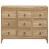 vidaXL Chest of Drawers 80x30x55 cm Solid Wood Teak