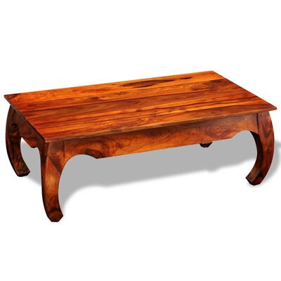 vidaXL Coffee Table 40 cm Solid Sheesham Wood