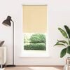 vidaXL Roller blind blackout 124.4x230 cm Fabric Width 120 cm beige