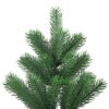 vidaXL Nordmann Fir Artificial Christmas Tree LED&Ball Set Green 210cm