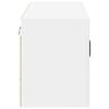 vidaXL Dishwasher Panel Lucca White 80 x 31 x 40 cm Engineered Wood