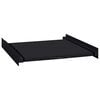 vidaXL Washing Machine Intermediate Shelf Black 60 x 60 x 8 cm Steel