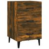 vidaXL Bedside Cabinet | Smoked Oak | Engineered wood, metal | Standard