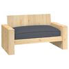vidaXL Pallet Cushion for suitable for Seat Anthracite