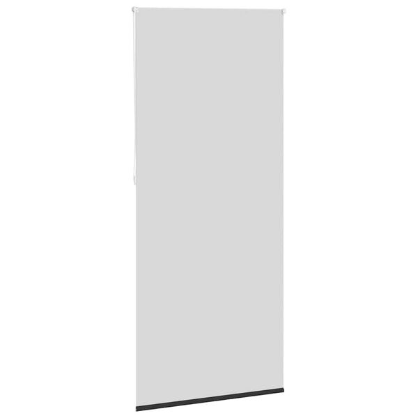 vidaXL Roller blind blackout 84.4x230 cm Fabric Width 80 cm black