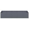 vidaXL Planter Anthracite 200x80x40 cm Steel