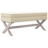 vidaXL Storage Stool 110x45x49 cm Linen