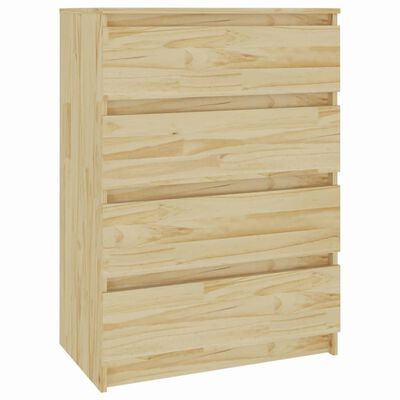 vidaXL Side Cabinets 3 pcs Solid Pinewood