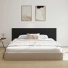 vidaXL Bed Headboard Smoked Oak 160x1.5x80 cm Engineered Wood