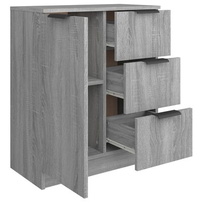 vidaXL Sideboard Grey Sonoma Engineered Wood