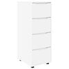 vidaXL Storage Cabinet White 40 x 48 x 105 cm Engineered Wood
