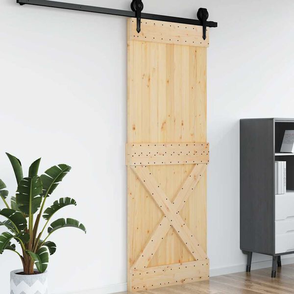 vidaXL Door NARVIK 85x210 cm Solid Wood Pine