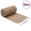 vidaXL Jute Roll 0.25x50 m 100% Jute 200 gsm