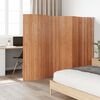 vidaXL Room Divider Natural Width 400 cm Height 165 cm Bamboo