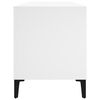 vidaXL Record Cabinet White 100x38x48 cm Engineered Wood