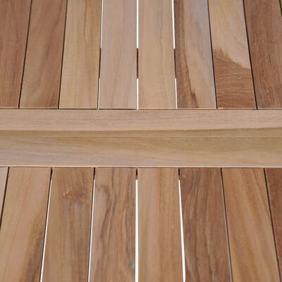 vidaXL Folding Bistro Table 60x60x65 cm Solid Teak Wood