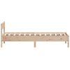 vidaXL Bed Frame without Mattress 90x190 cm Single Solid Wood Pine