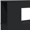 vidaXL LED Headboard Black 140x18.5x103.5 cm Engineered Wood