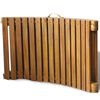 vidaXL Folding Sun Lounger Solid Acacia Wood