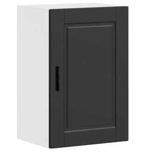 vidaXL Kitchen Wall Cabinet&nbsp;Porto Black Engineered Wood