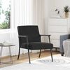 vidaXL Armchair Black 59 x 75 x 78 cm Velvet
