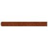 vidaXL Lawn Edging 30 pcs 20 x 103 cm Weathering Steel Rusty
